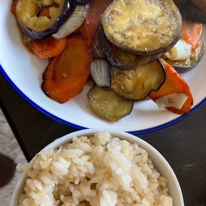 野菜の焼肉のタレ炒め